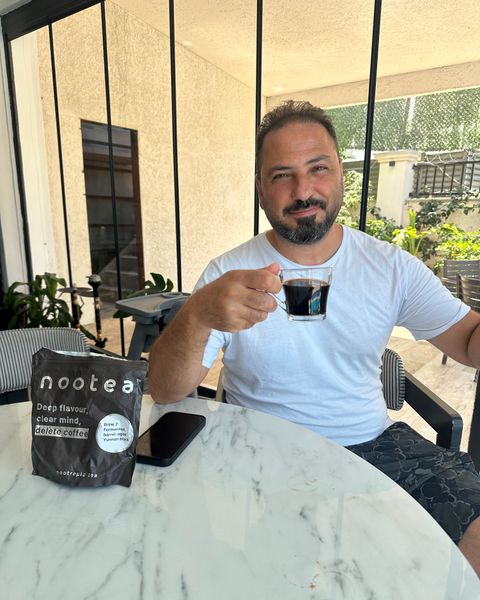 Serdal with NooTea