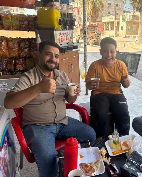 Hamad with NooTea